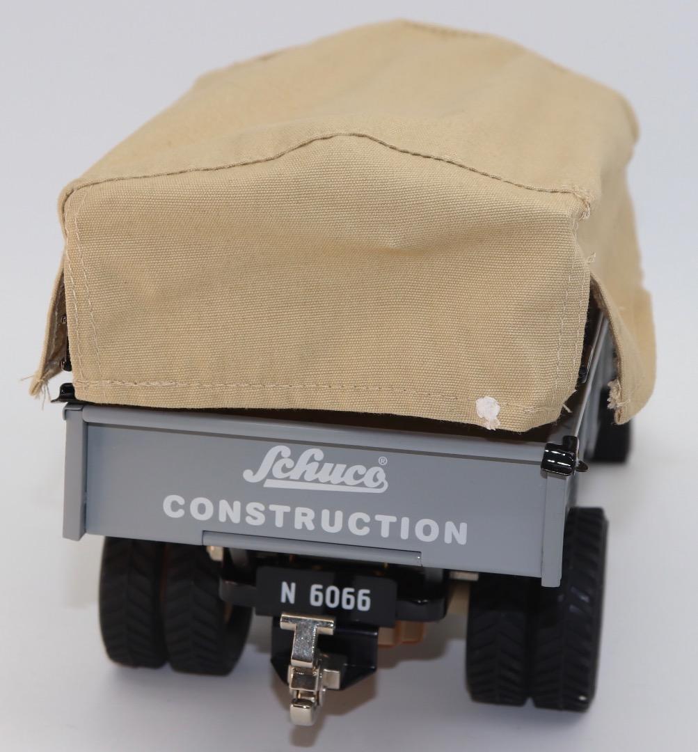 SCHUCO 2005 MAN F8 ホロ付きディーゼル・トラック 保管品