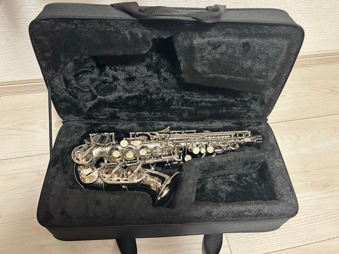 カーブドソプラノサックス(シルバー)