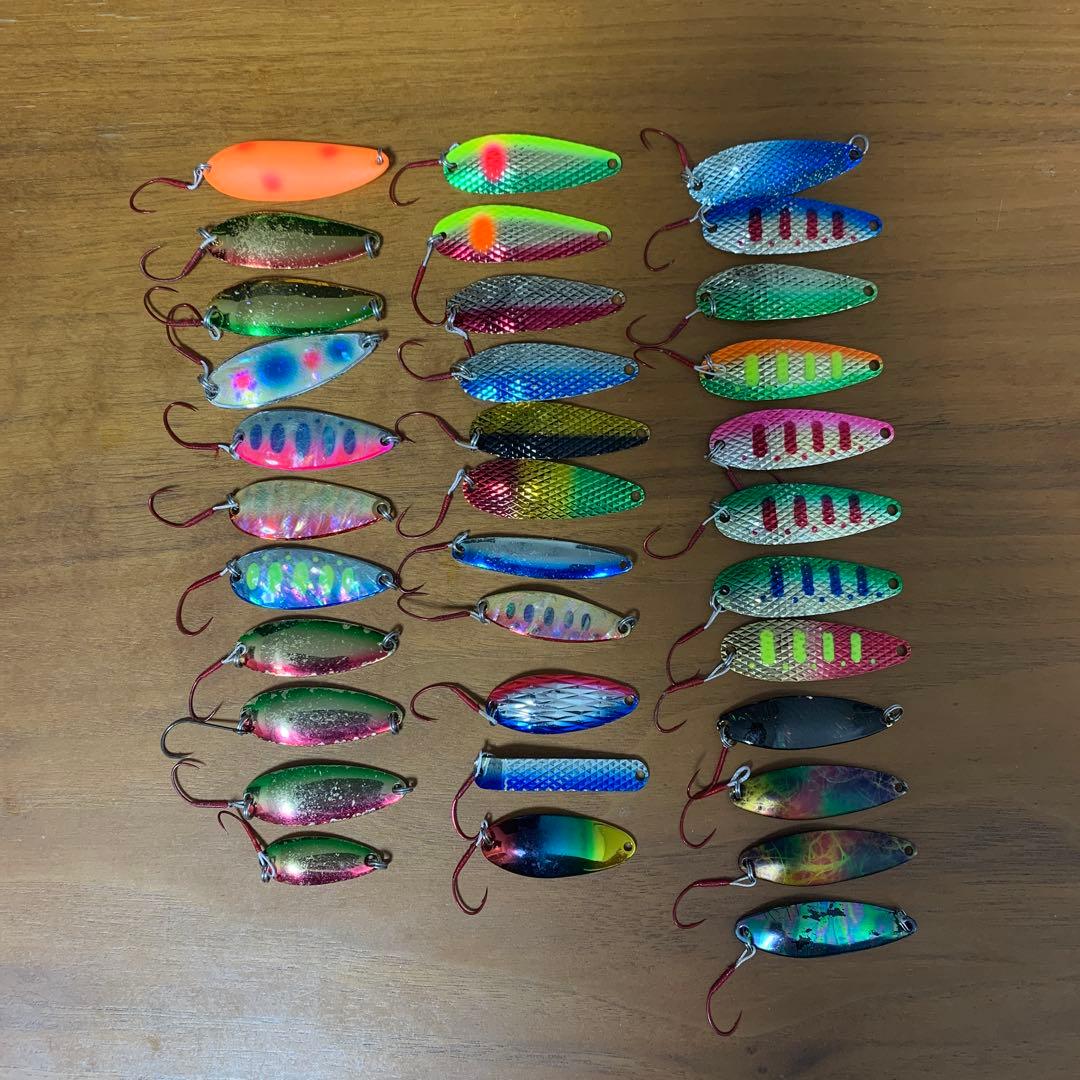 渓流ルアースプーン計34個