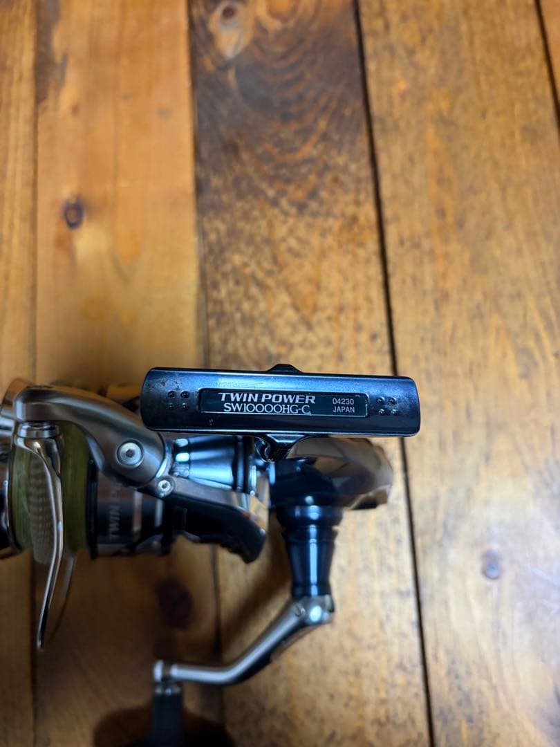 リ*シ様 シマノ　ツインパワーSW 10000HG 左巻き
