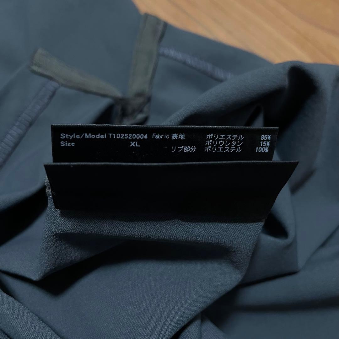 2025新作　TFW49 モックネック　Tシャツ　チャコール　XL ゴルフ