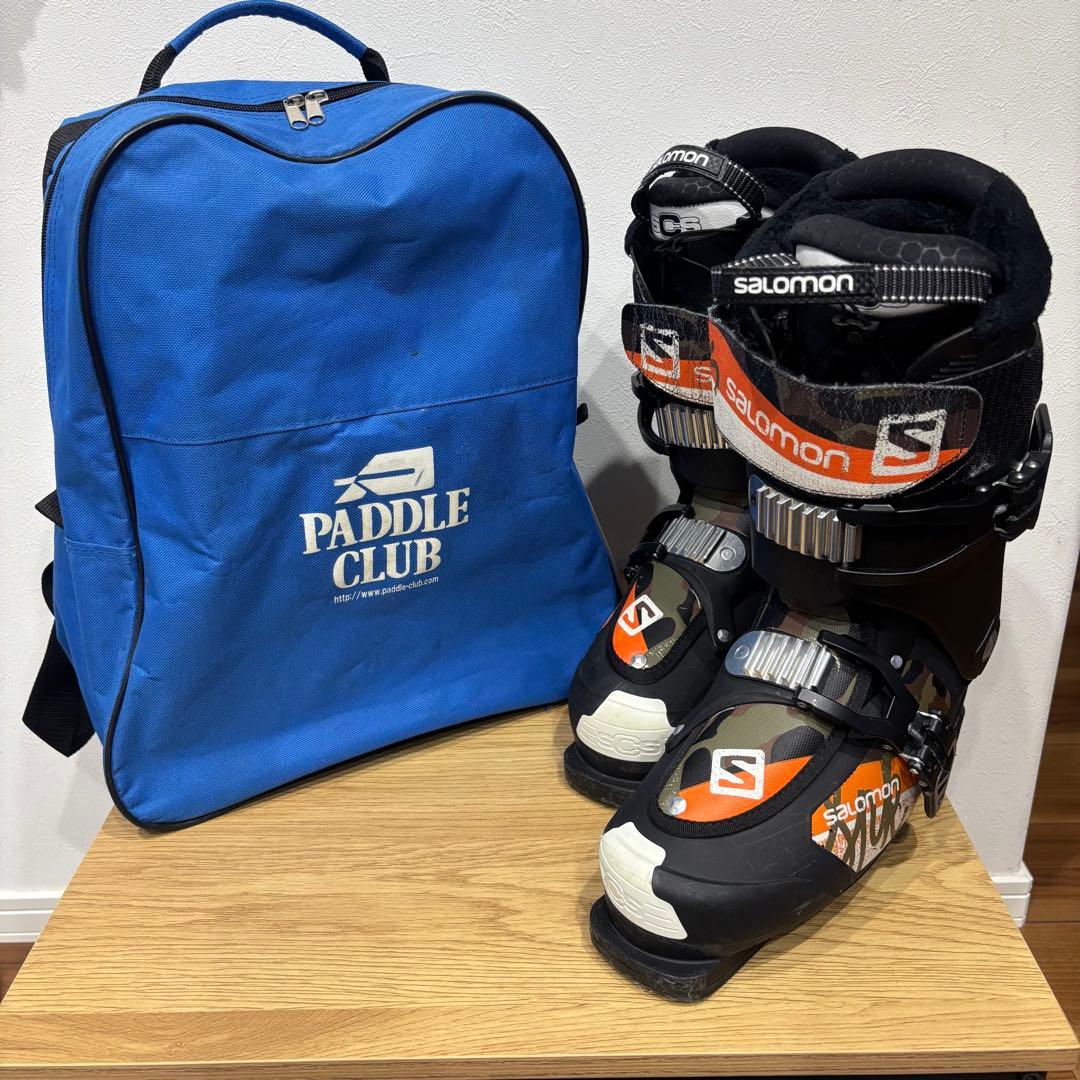 Salomon SCS スキー ブーツ バッグ付き