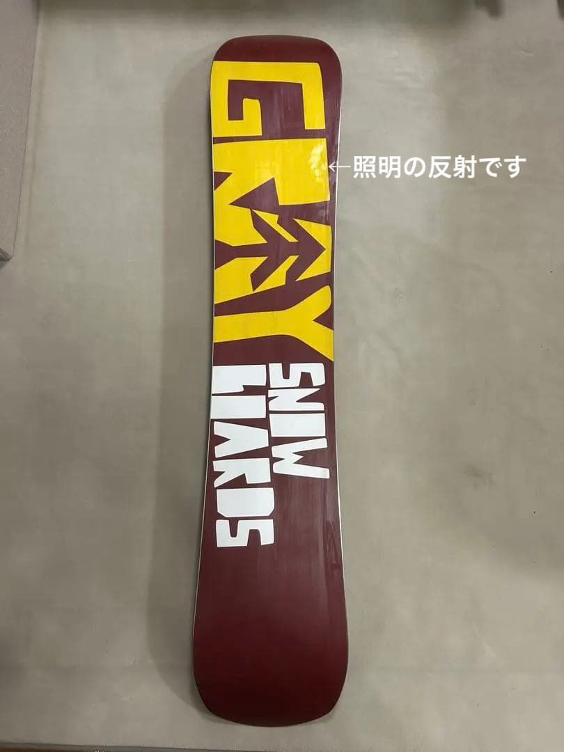 スノーボードGRAY BOARDS RIDERS'154.5