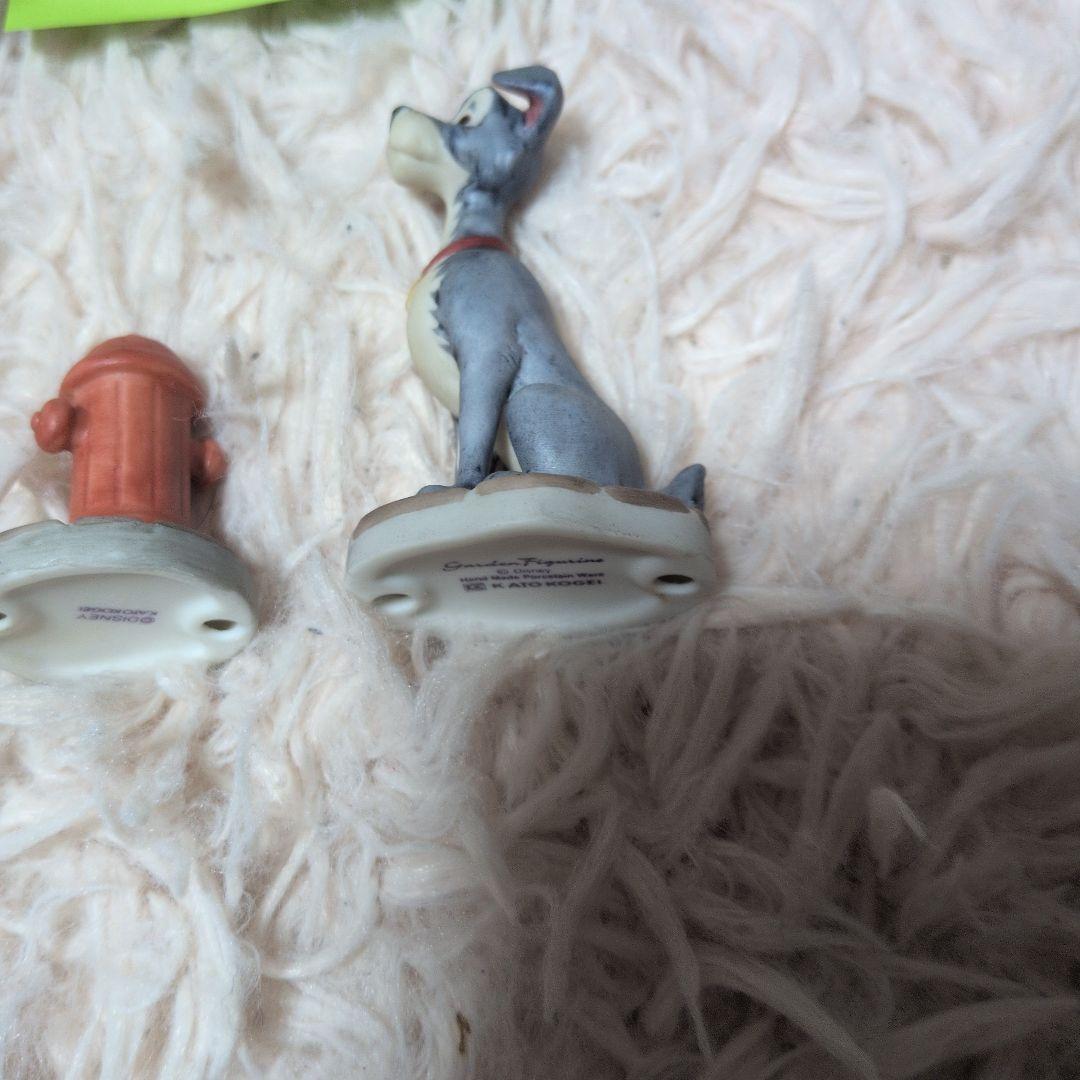 加藤工芸　ガーデンフィギュア　わんわん物語　ディズニー