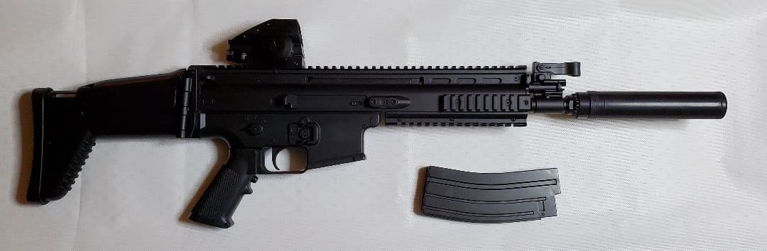 東京マルイ　スカー　電動ガンボーイズ　ネイビーシールズ　ブラック　改修品　10禁