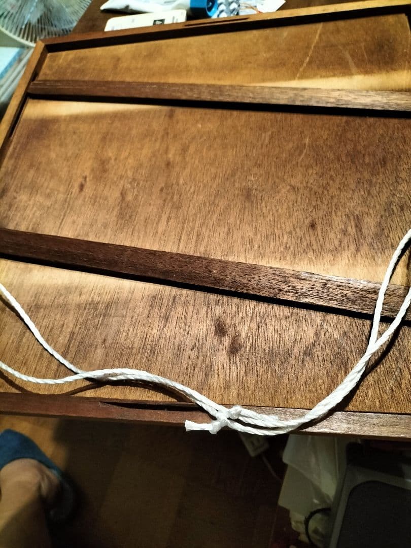 児童画　焚き火　西島伊三雄