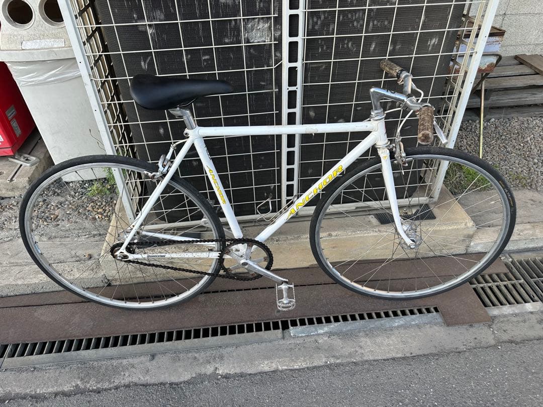 ANCHOR ロードバイクフレーム ホワイト