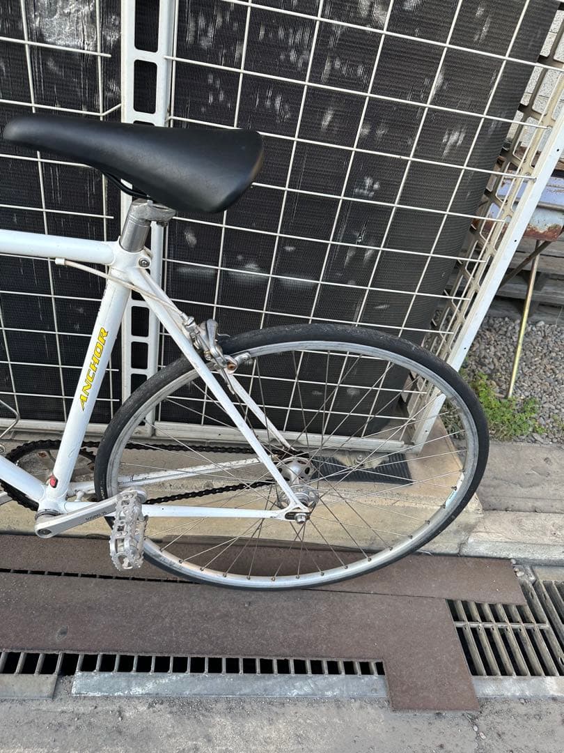 ANCHOR ロードバイクフレーム ホワイト