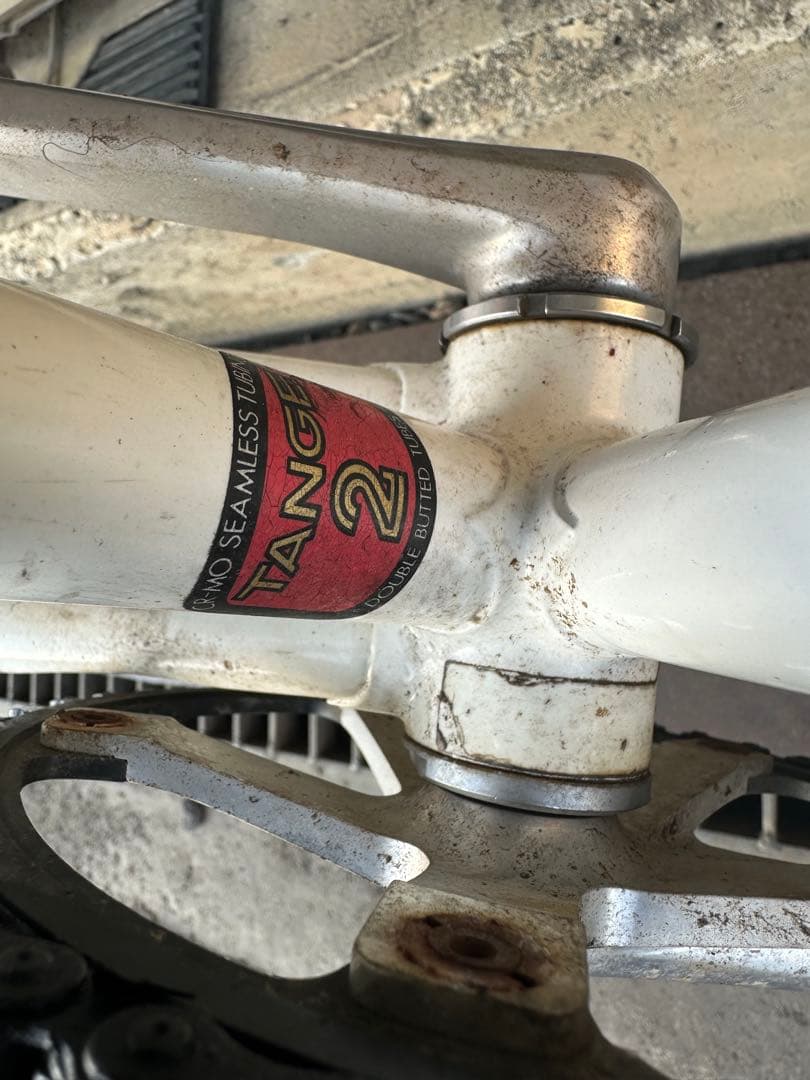 ANCHOR ロードバイクフレーム ホワイト