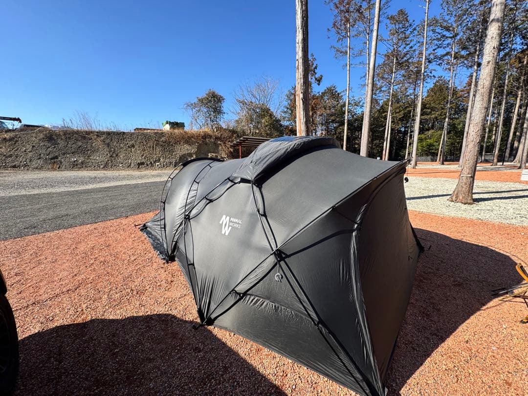 ミニマルワークス　シェルターg チャコール ベスティビュール付き