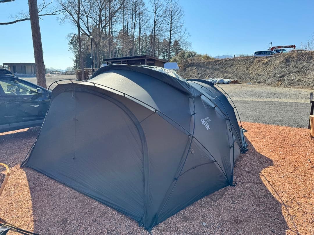 ミニマルワークス　シェルターg チャコール ベスティビュール付き