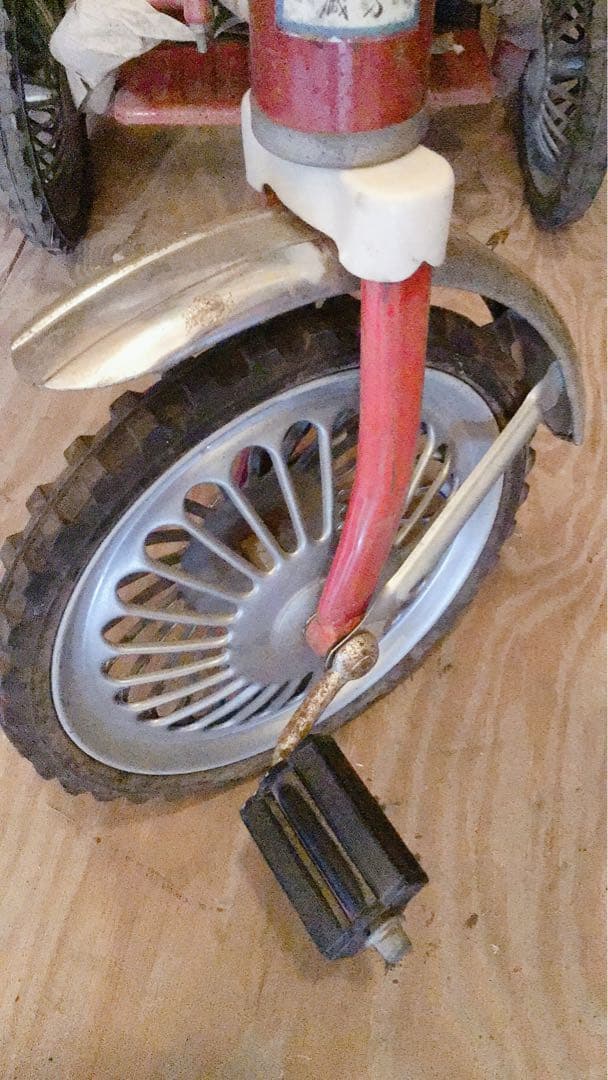 昭和レトロ デットストック 三輪車