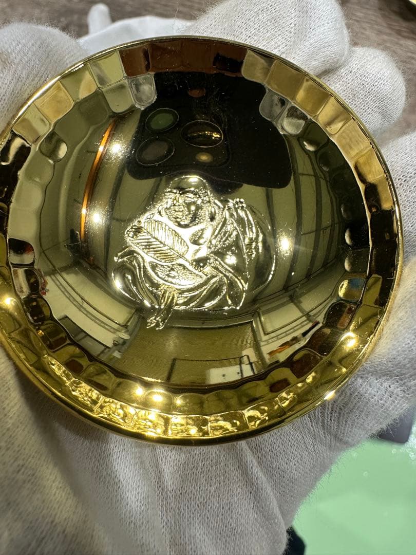 金色の装飾金杯7個セット