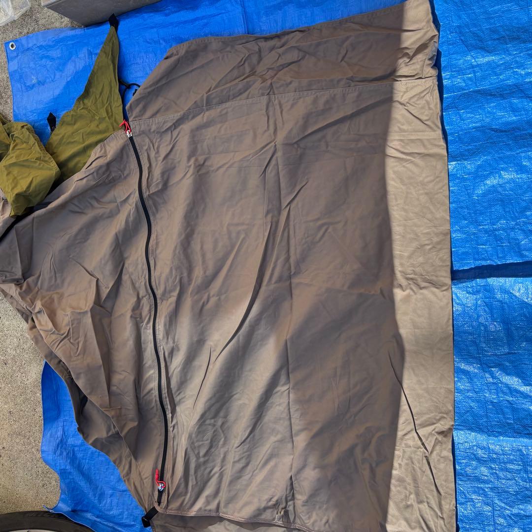 美品　tent-Mark ENMAKU NO ZENMAKU 炎幕の前幕