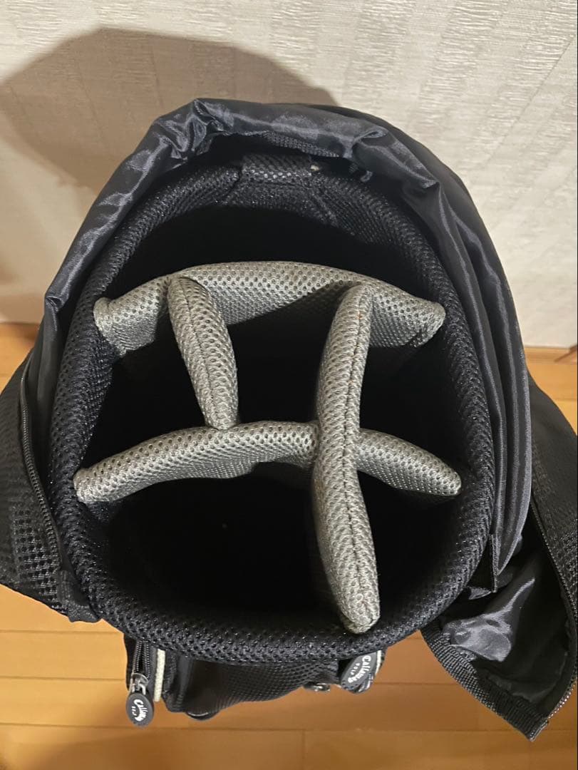 Callaway キャディバッグ 黒/白