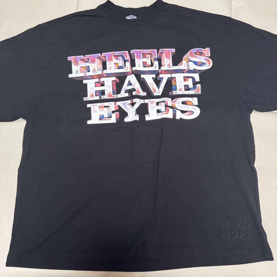 ミュージシャン HEELS HAVE EYES 3D T-SHIRT L (OVERSIZED)