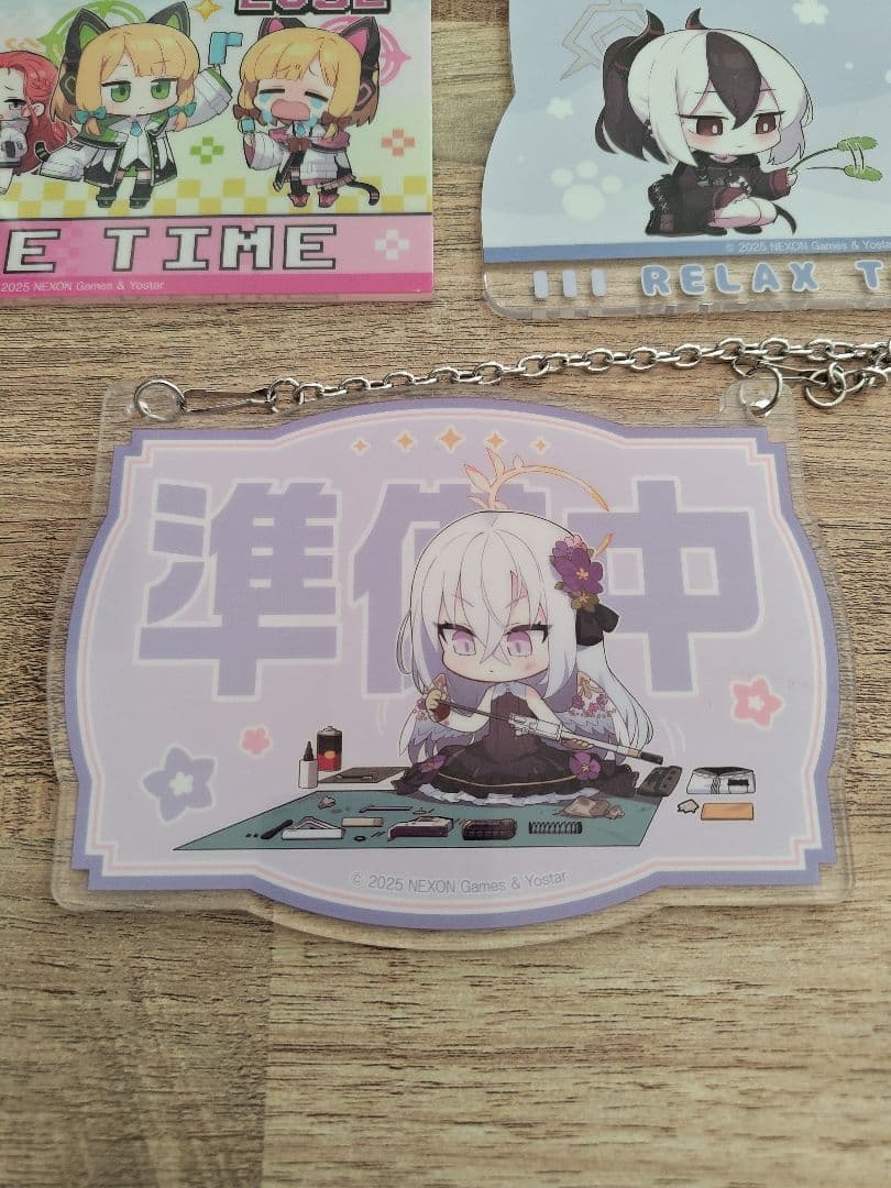 ブルーアーカイブ ブルアカふぇす 2025 アクリルドアプレート 5種セット