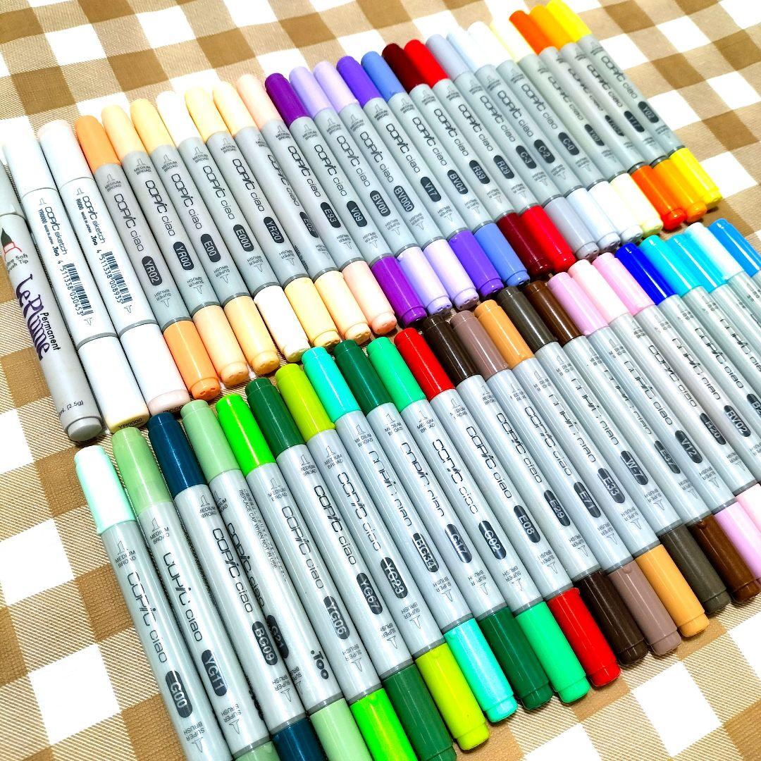A☆24時間以内発送☆コピックチャオ　スケッチ等☆計48本まとめ売り copic