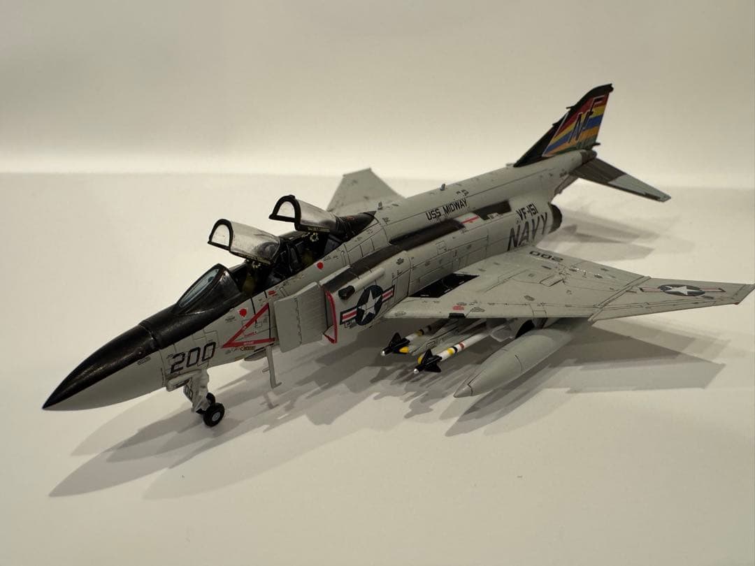 1/144 F-4J アメリカ海軍 VF-15 技mix 完成品