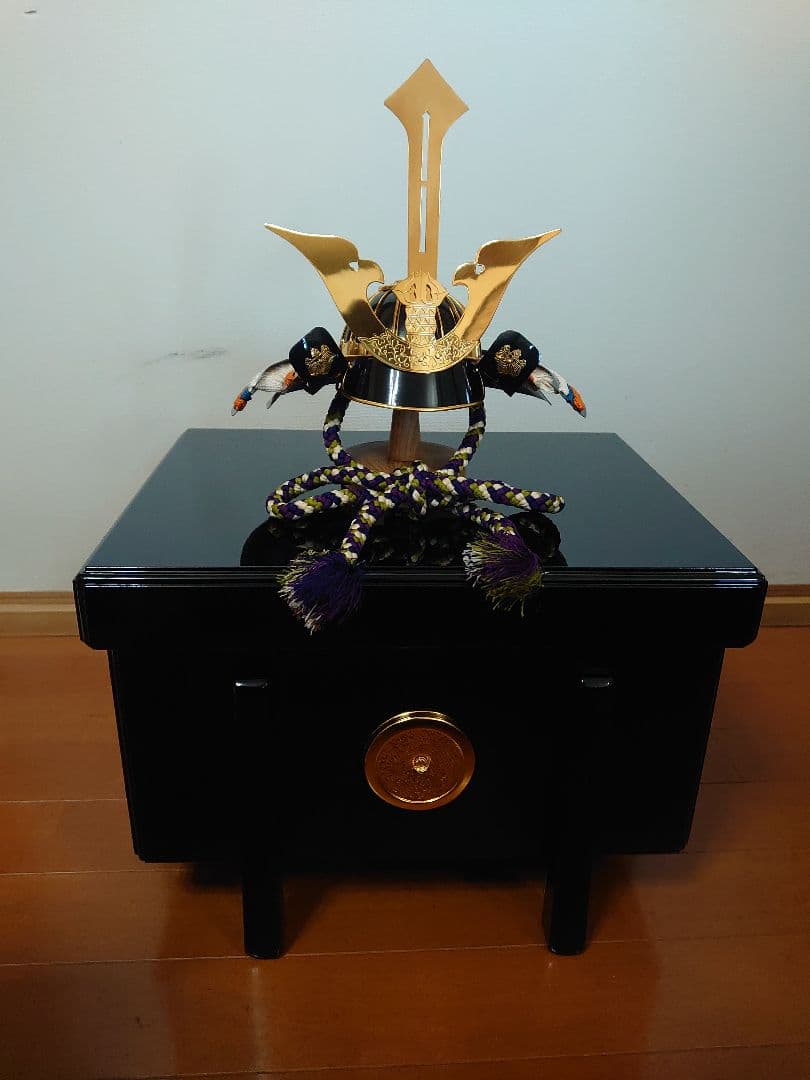 【希少】加藤峻厳オリジナル　フランクリンミント×久月　阿古陀形十六間筋兜＆櫃