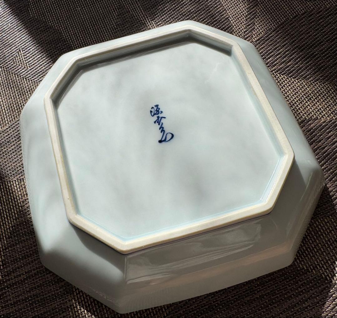 源右衛門窯 有田焼　方皿　木箱付き