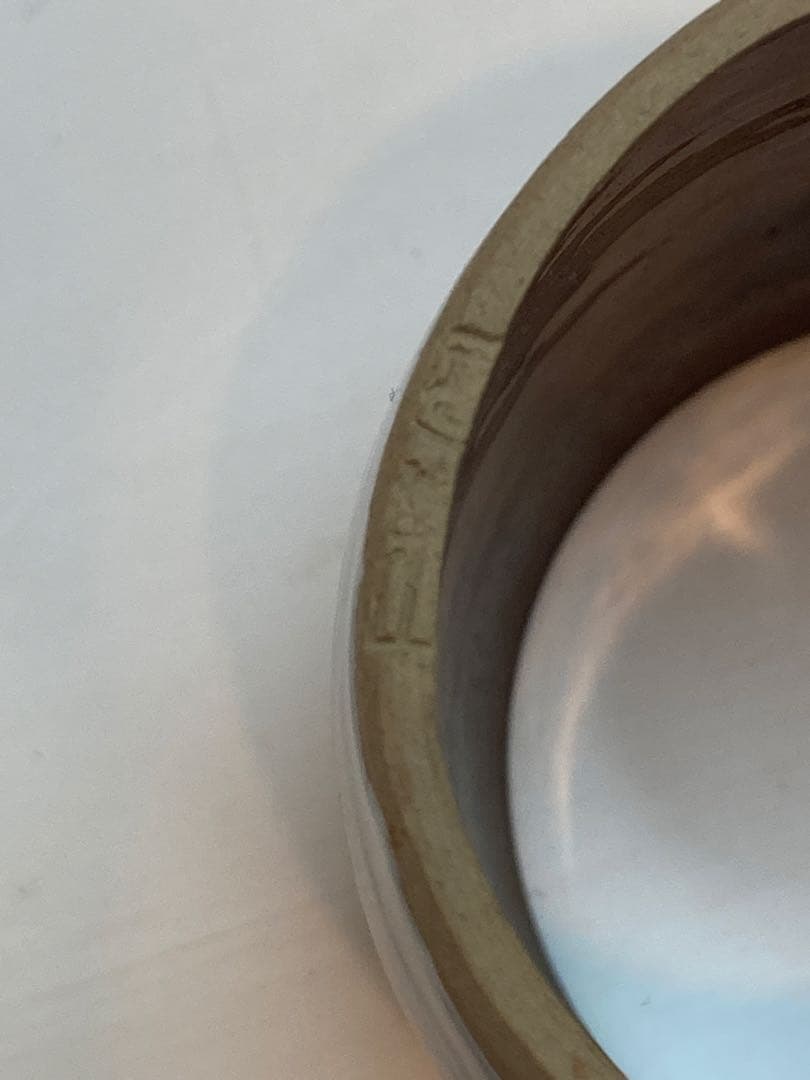 亀井味楽 作 高取つぼつぼ透蓋置 平安景雲 作 染付山水蓋置 共箱 茶道具