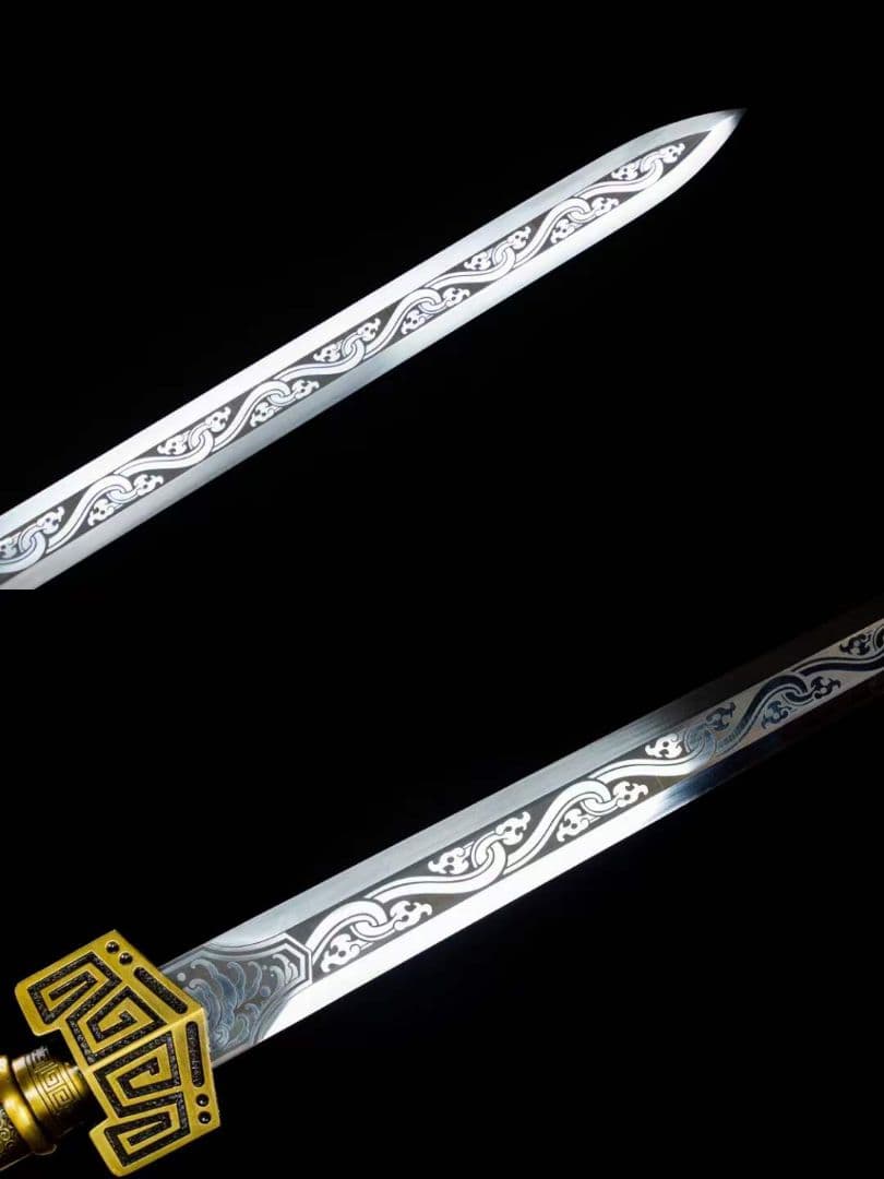 秦雲漢剣-高性能マンガン鋼 古兵器 武具　刀装具　日本刀　模造刀 居合刀