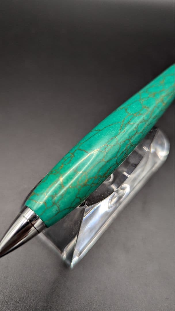 133ペン工房翌檜　ハイブリッドストーン　シャーペン　ボールペン　太軸