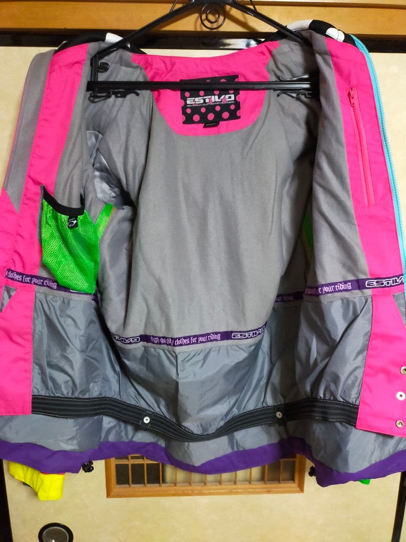 エスティボ　レディース　スノボウェア　上下セット　Ｌサイズ