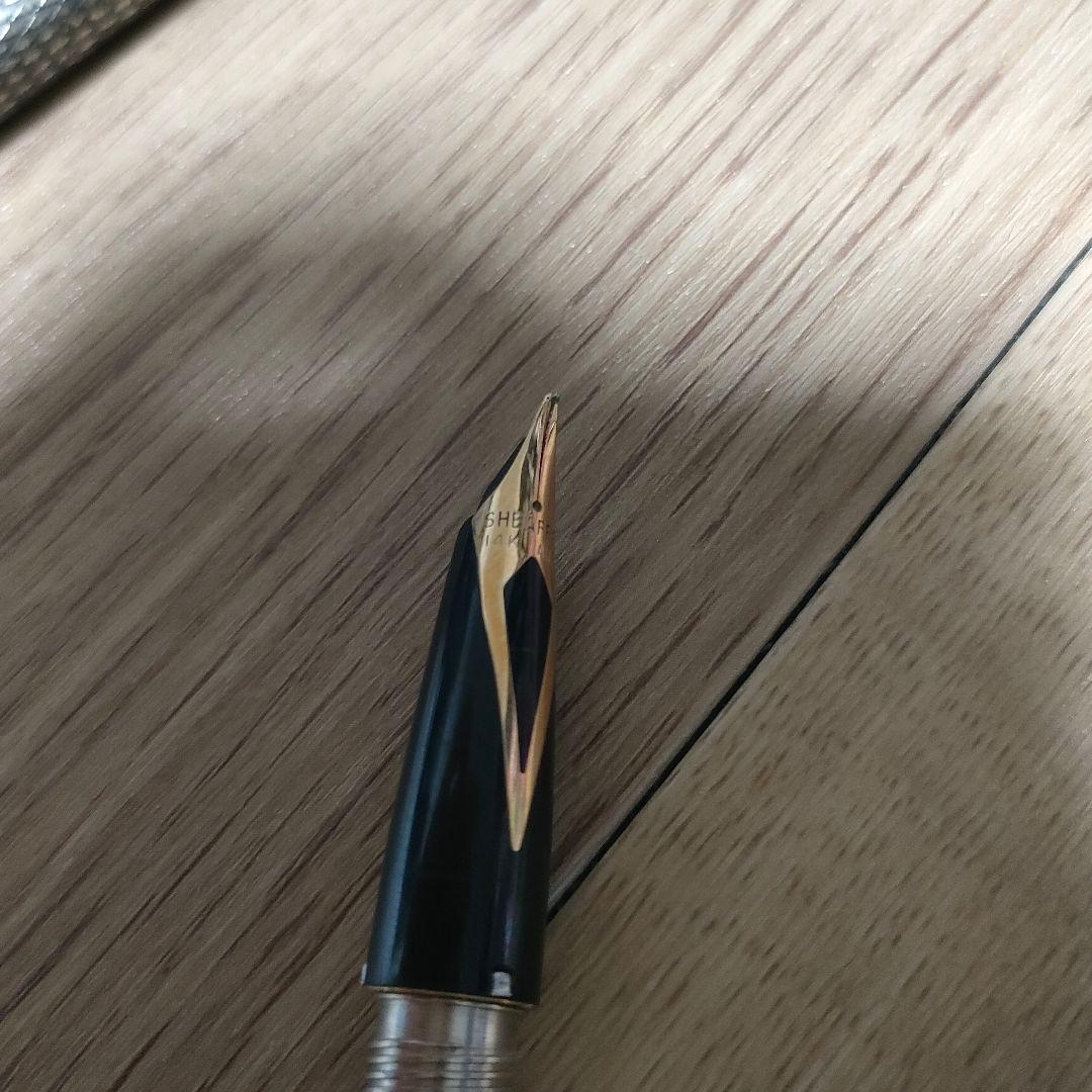 SHEAFFER シェーファー 万年筆 インペリアル 14K シルバー