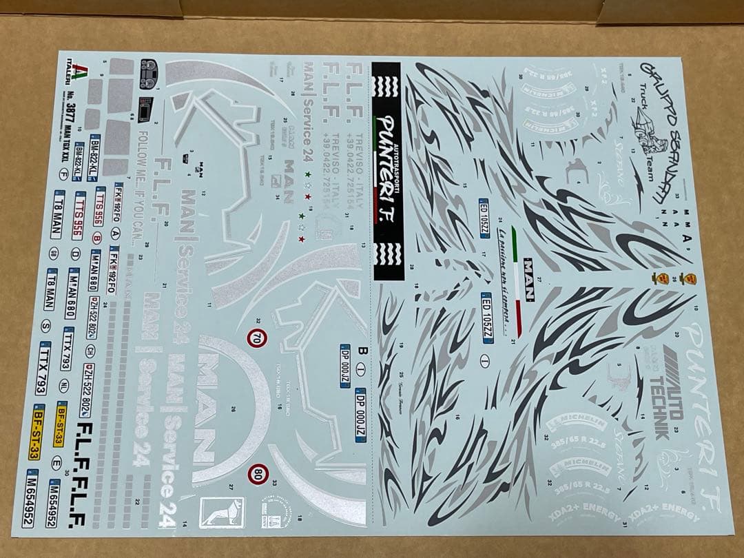 デコトラ‼️1/24 イタレリ・MAN TGX XXL（未組立品）