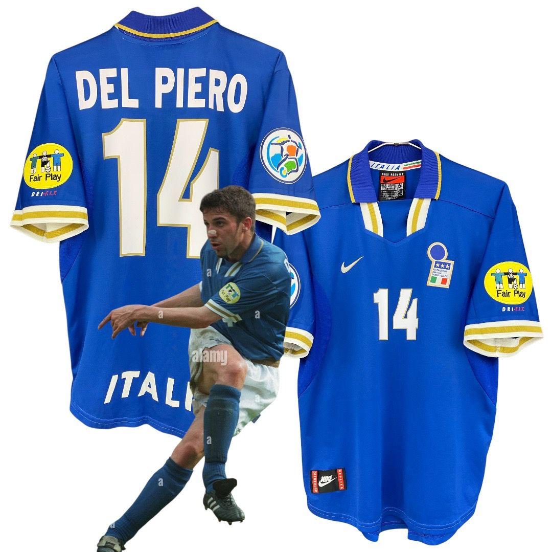 96-97 イタリア代表　デルピエロ　NIKEオフィシャルユニフォーム