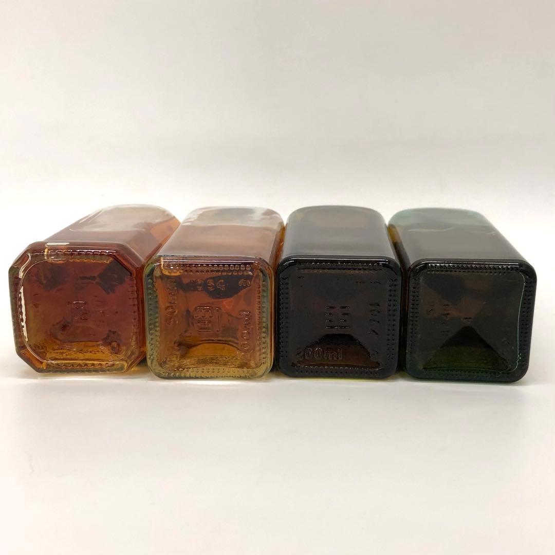 ジョニーウォーカー 4本セット ブラック グリーン ゴールド ブルー 200ml