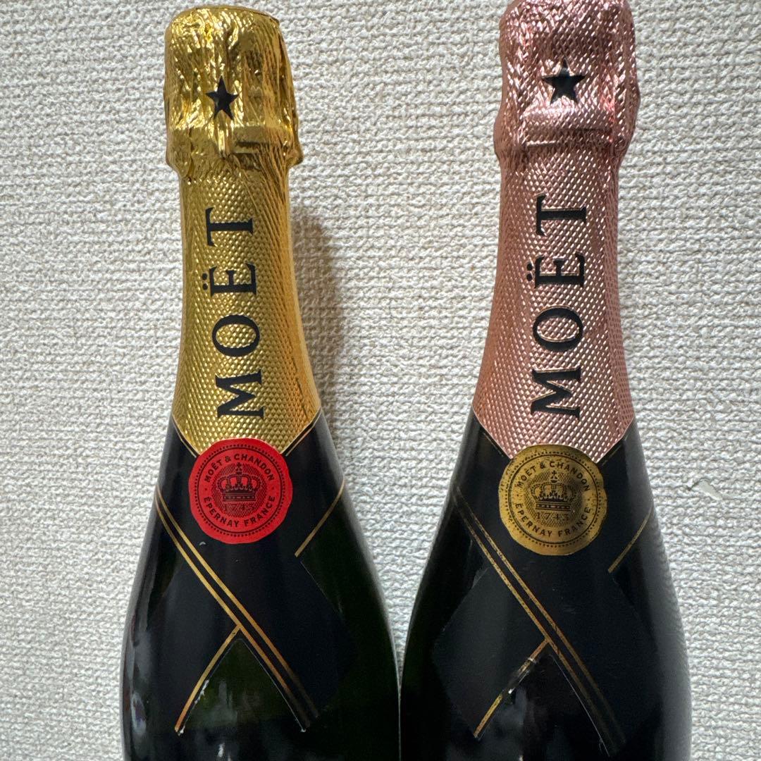 MOET＆CHANDON シャンパン 2本セット750ml