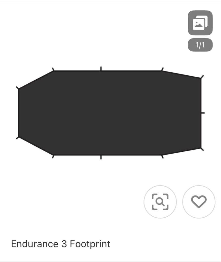 フェールラーベン Kebエンデュランス3 フットプリントおまけ付き