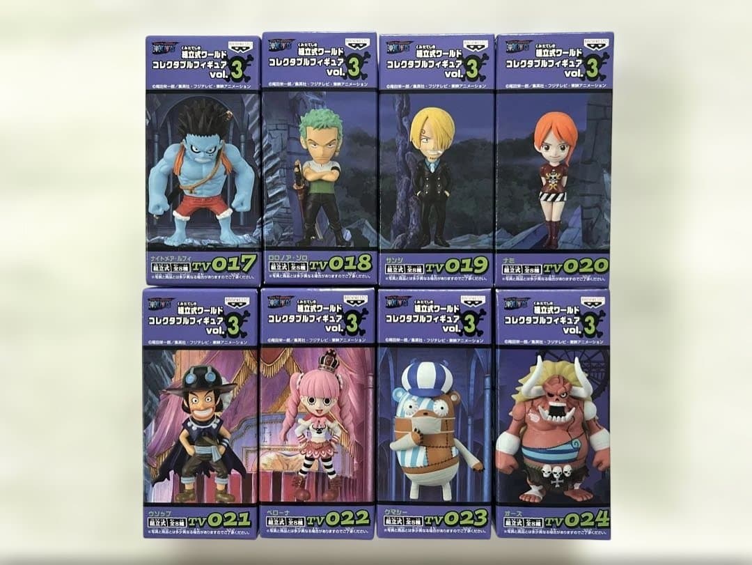 [未開封]ワンピース WCF スリラーバーク編 vol.2 & 3 全16品