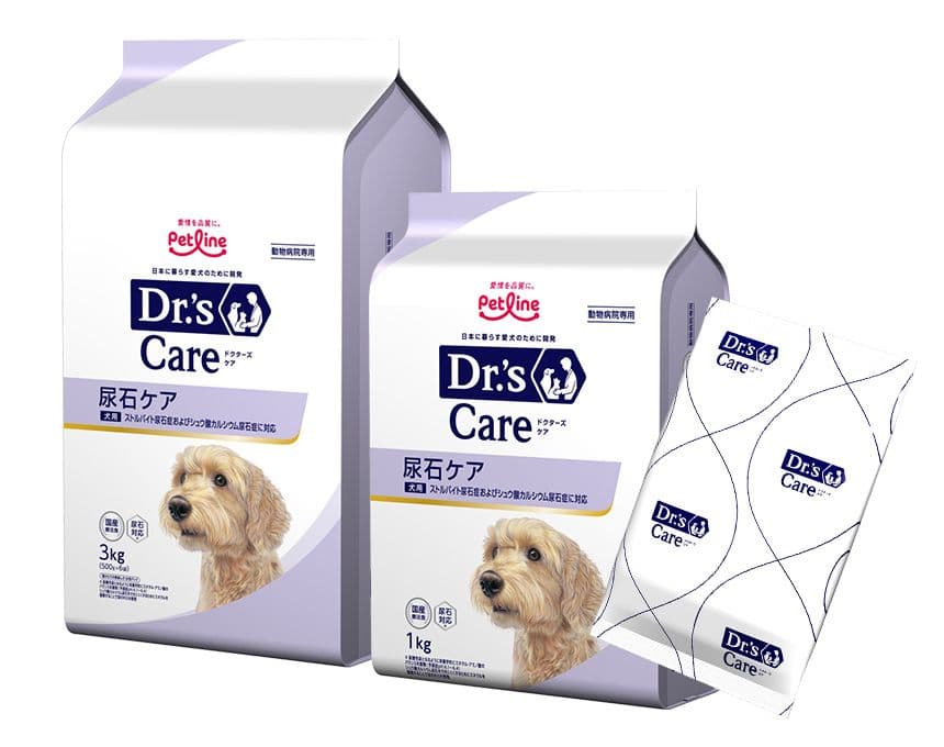 【新パッケージ】ドクターズケア 犬用 尿石ケア 小粒 3kg(500gx6)