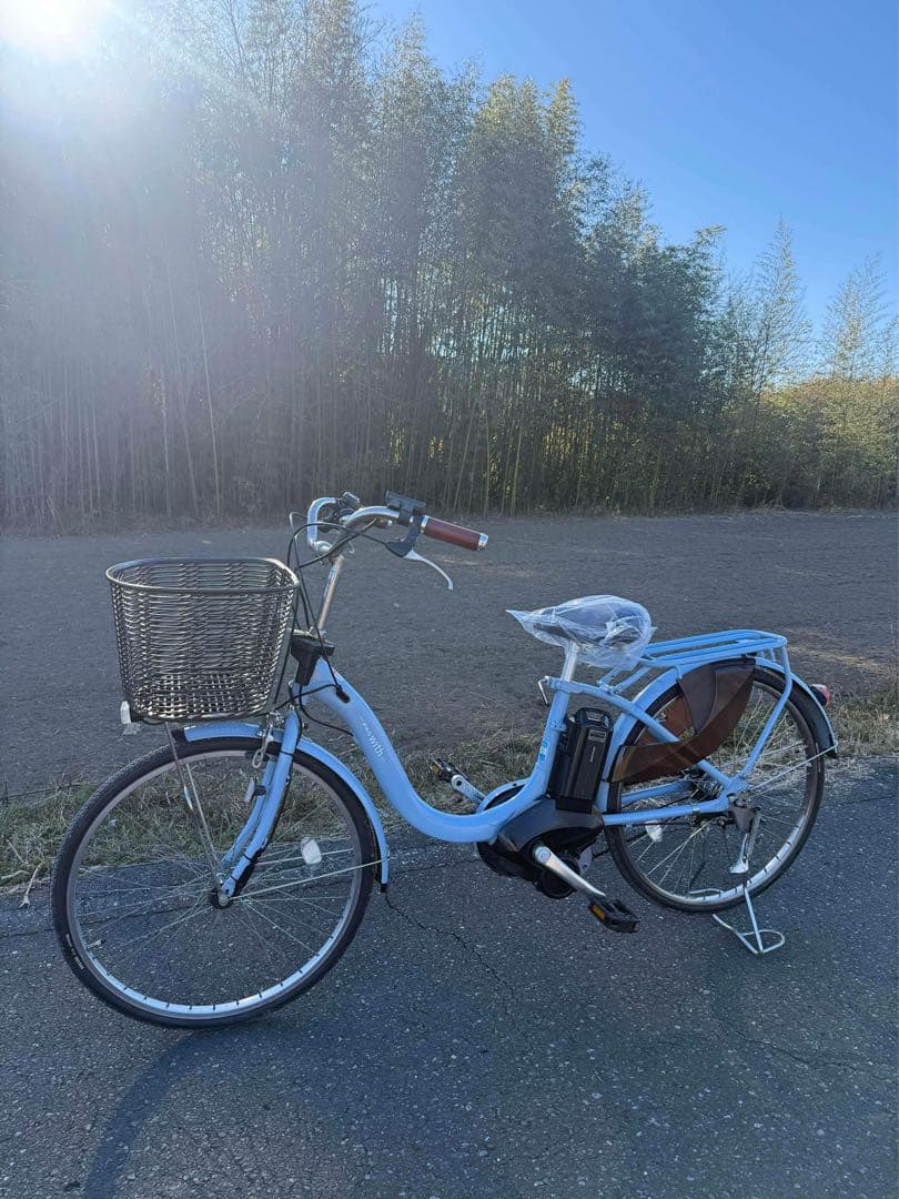 ヤマハ製、24インチの自転車です。