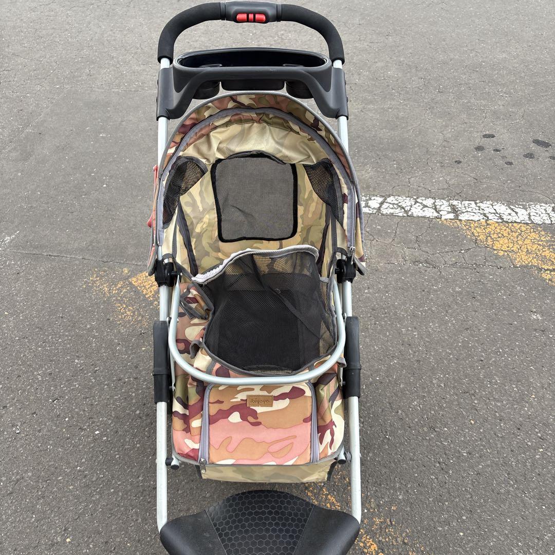 ibiyaya ペットカート イビヤヤ ファーストクラスエアー 3輪カート　迷彩