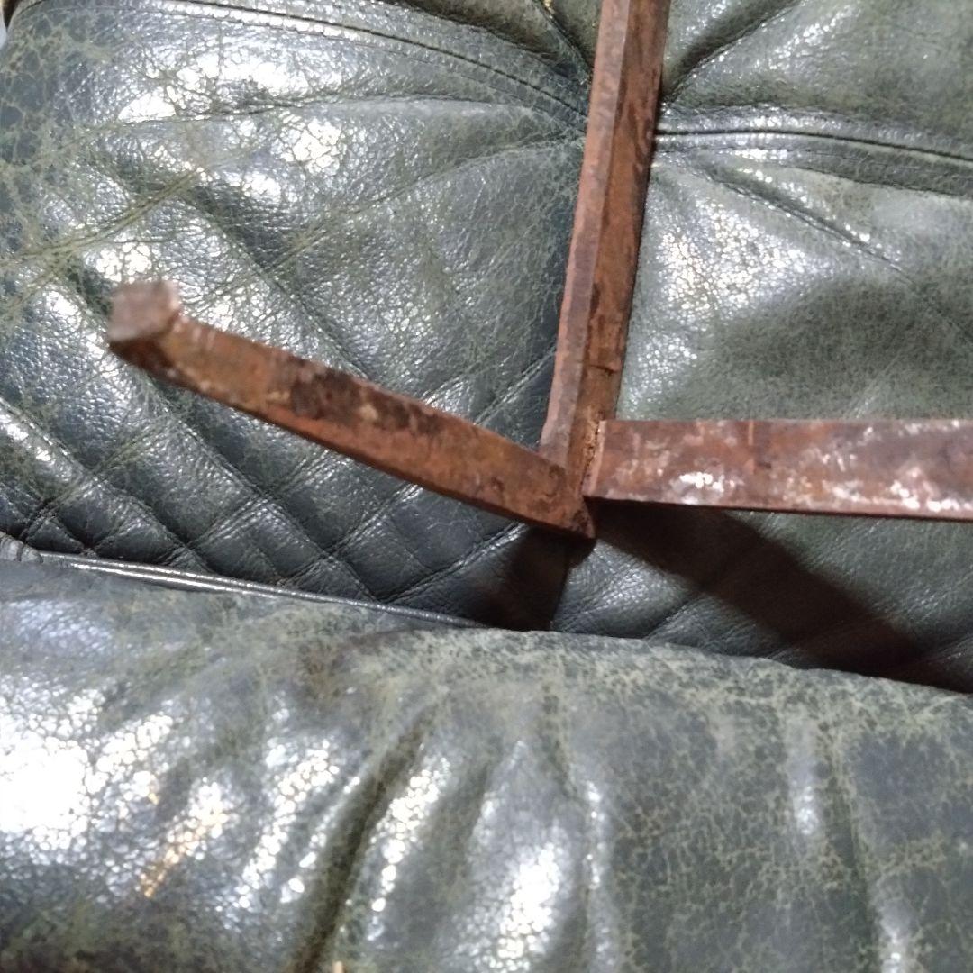 吉原型　五徳　【特大】　長火鉢用　レトロ　鉄