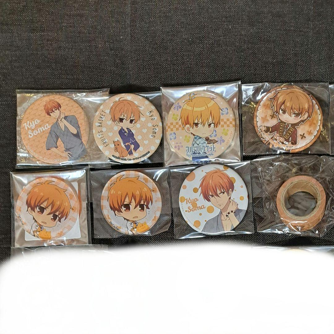 フルバ フルーツバスケット 缶バッジ マスキングテープ アクリルバッジ 草摩夾