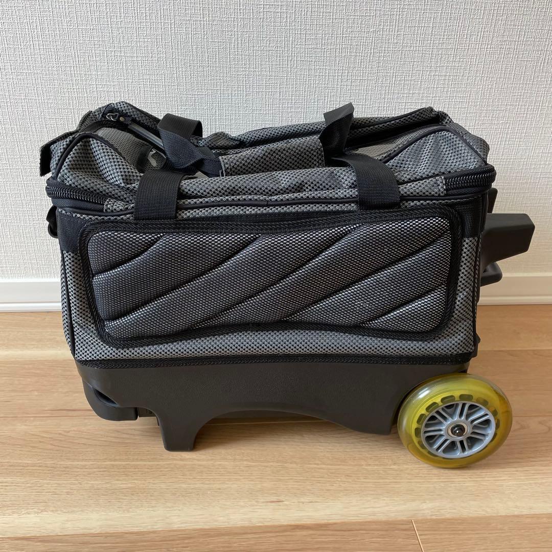 ABS PRO-am ボウリングバッグ 2ボール用　ブラック