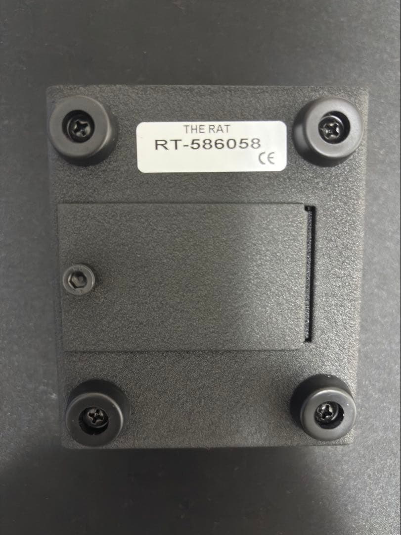 RAT ディストーションペダル ACアダプター付き