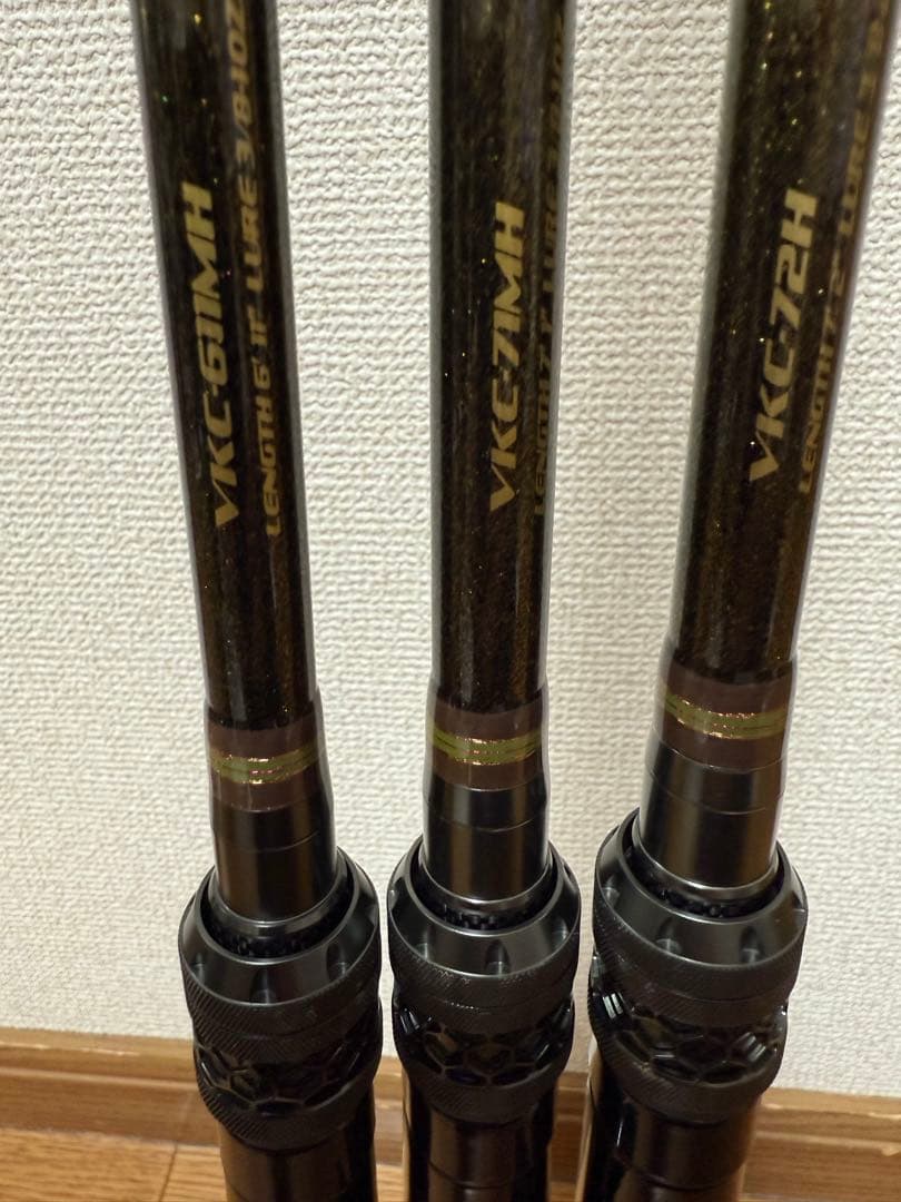 メガバス　ヴァルキリー　ロッド 3本セット