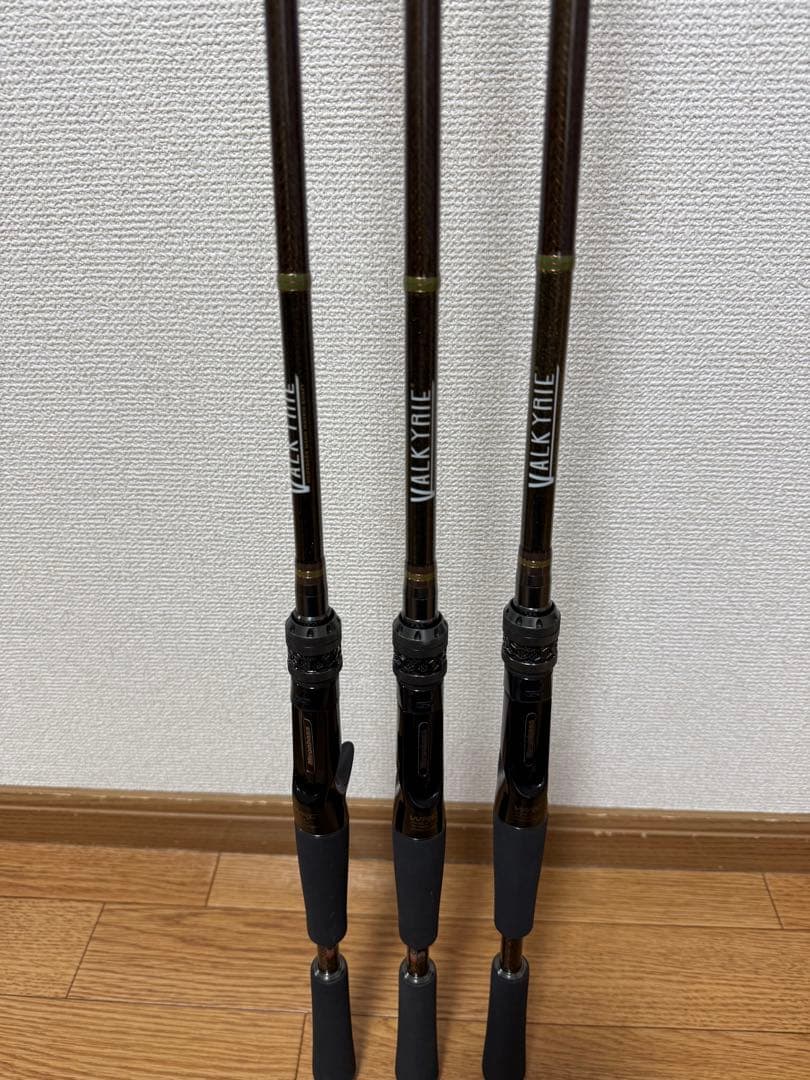 メガバス　ヴァルキリー　ロッド 3本セット