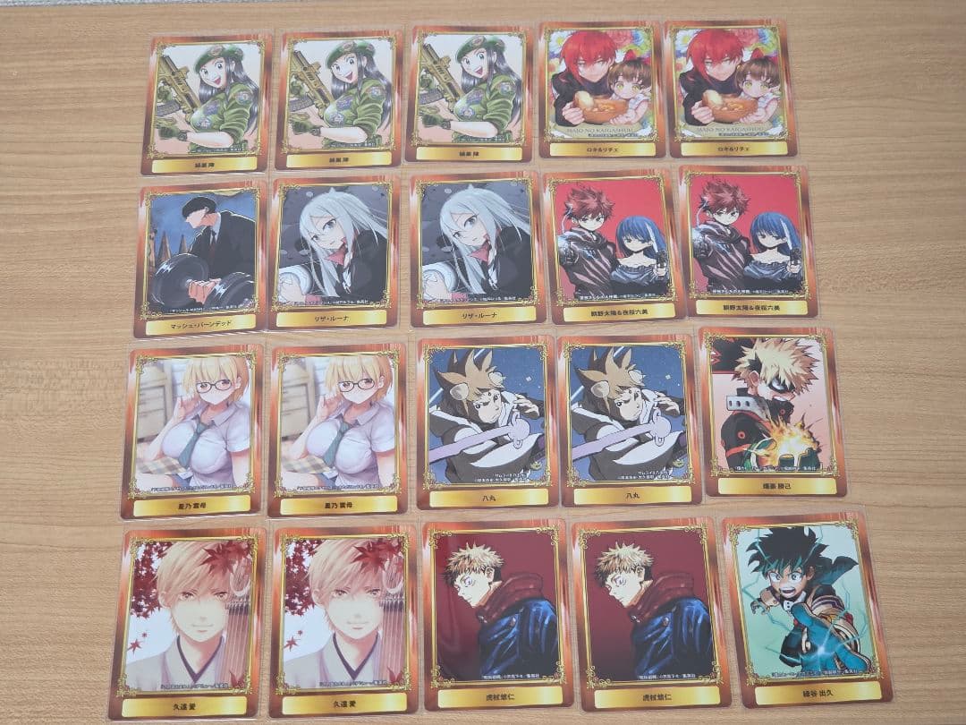 アニメイト ジャンプフェア SCF 特典 カード 大量 まとめ売り ☆ ホロ