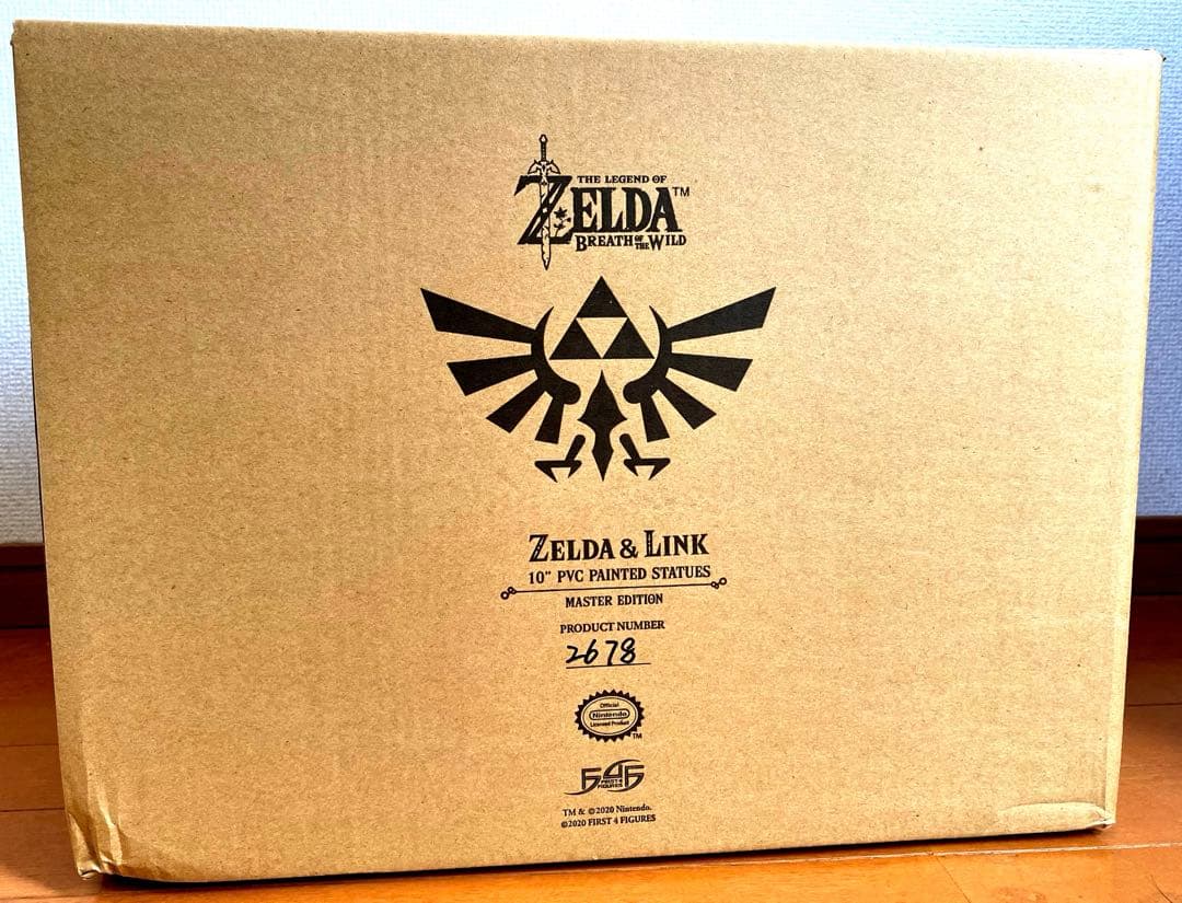 ゼルダの伝説ゼルダ&リンク 10'PVCフィギュアスタチューマスターエディション