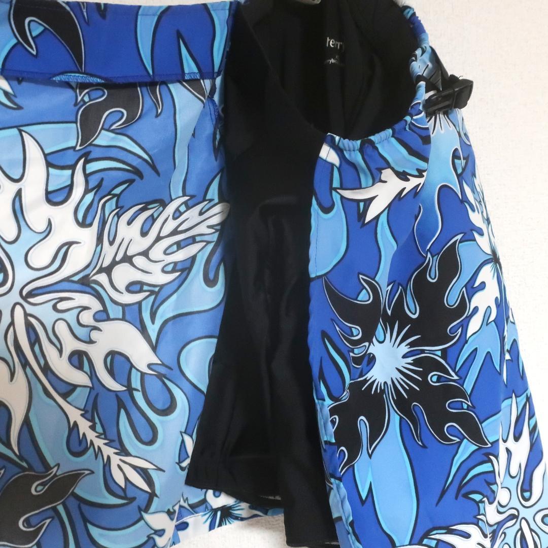 terry(テリー) サイクルショーツ(パッド付き)　XSサイズ　色：ブルー