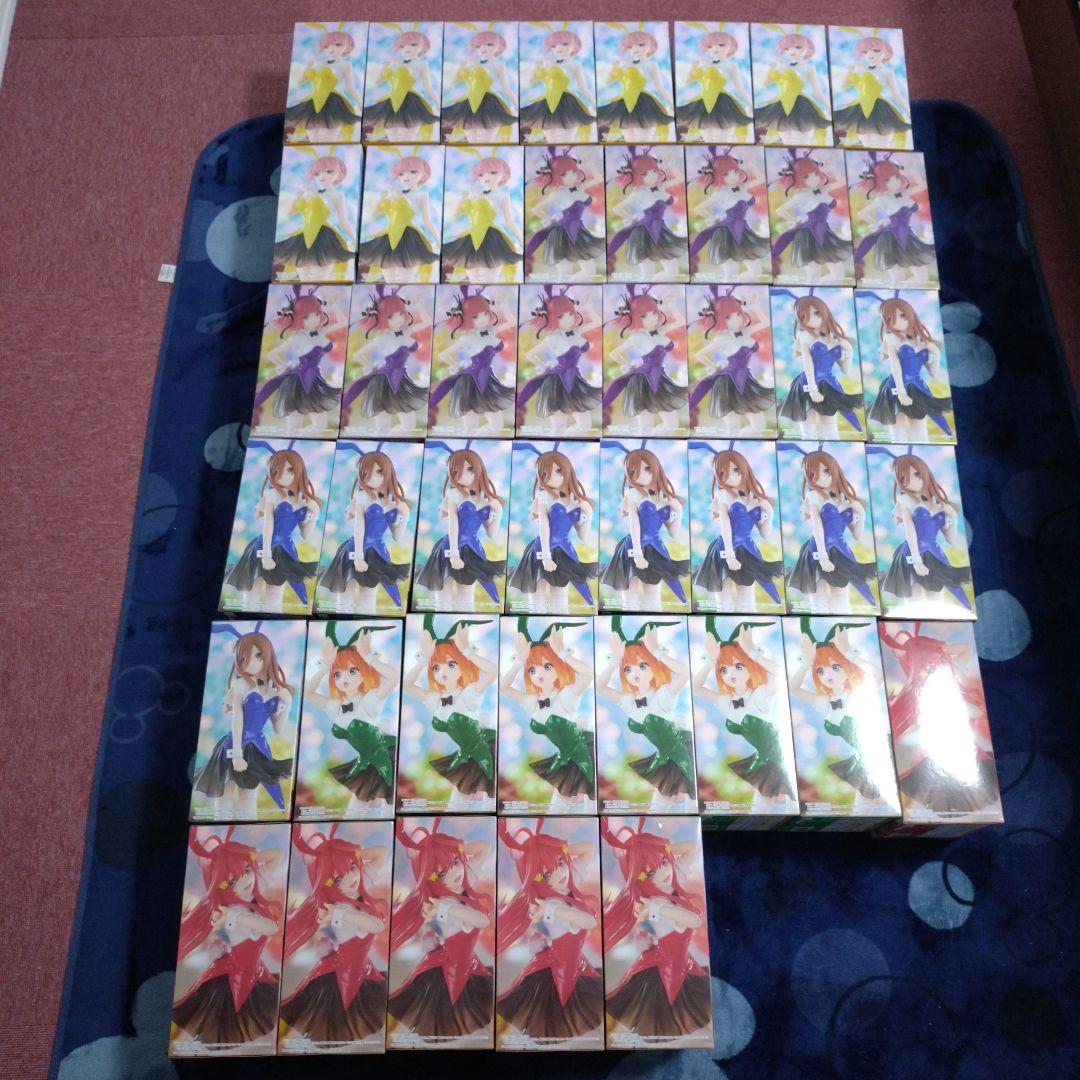 五等分の花嫁　プライズフィギュアセット