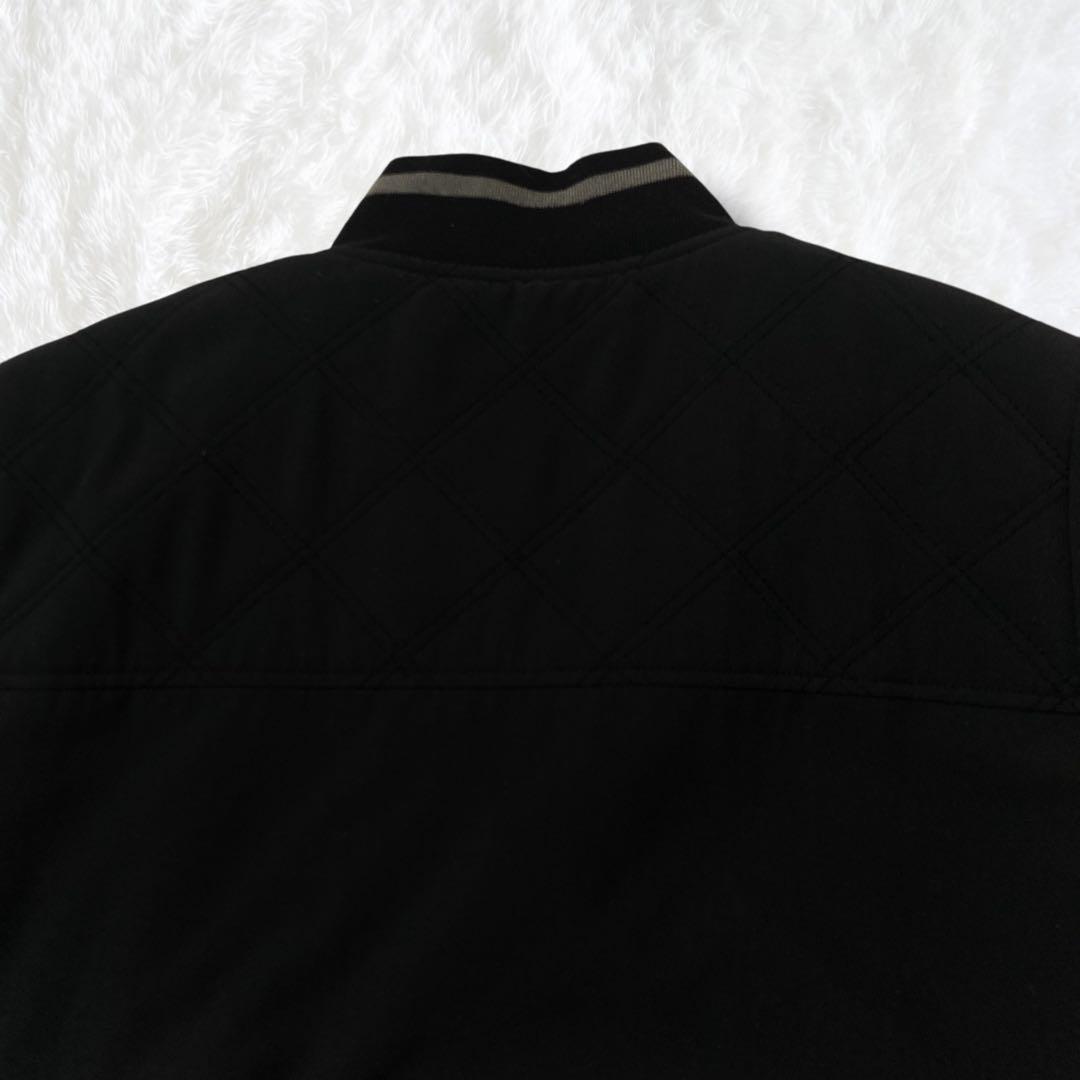 ジャックバニー 中綿ブルゾン ベスト ゴルフウェア 黒 M ゴルフ